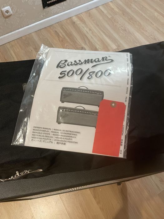 Fender Bassman 800 Head - Como Novo - Possibilidade de Venda da Coluna