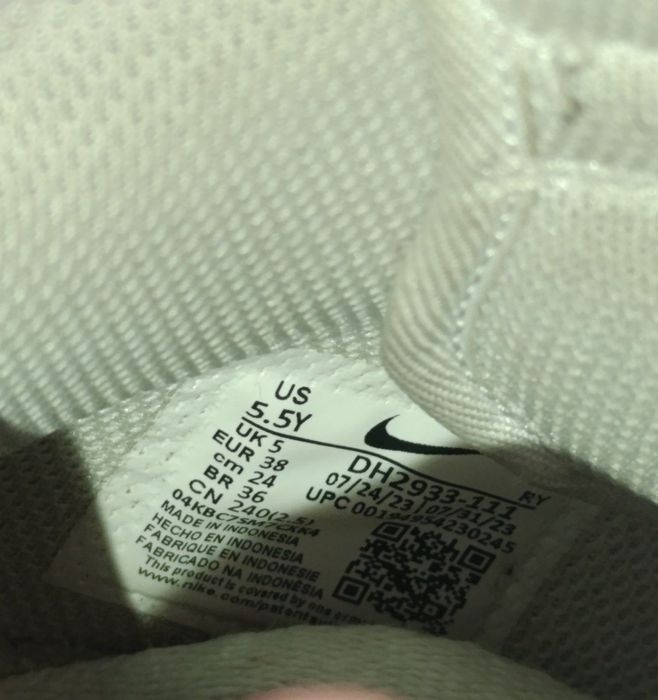 Nike Air force 1 Mid White Original
