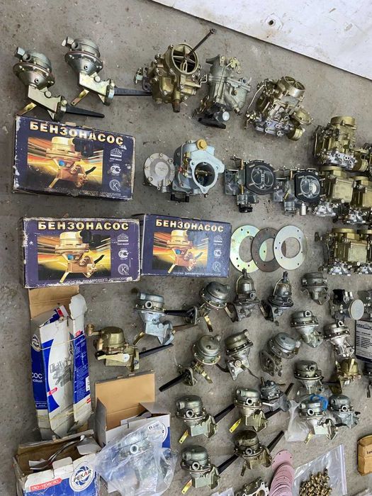 Карбюраторы, бензонасосы Газ 51, Газ 52, Газ 53, Уаз, Волга 31029, Зил