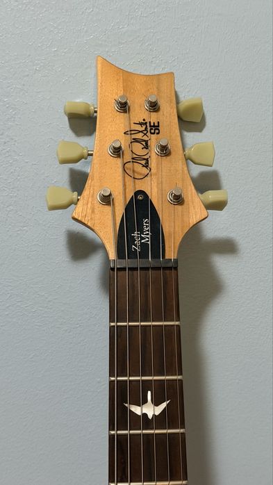 Guitarra PRS SE Zach Myers Signature Electric Guitar, Trampas Green