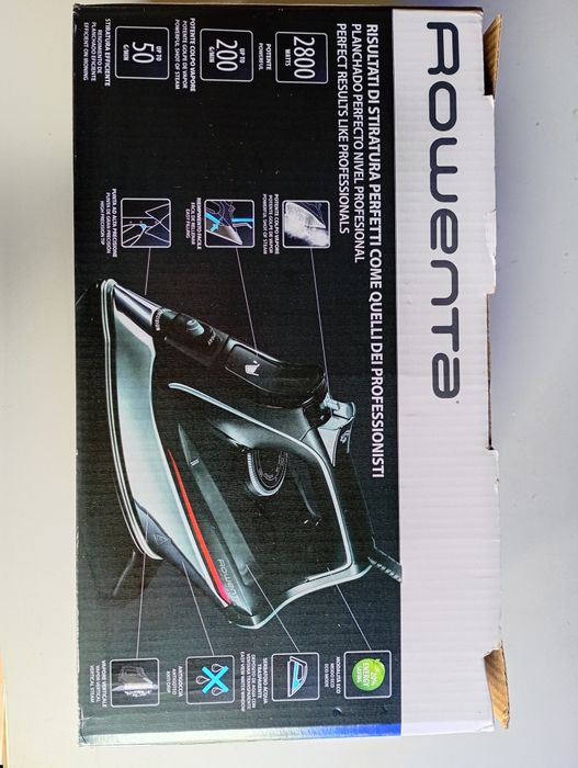 Ferro engomar  Rowenta Pro Master ( Se está a ver , está activo. )