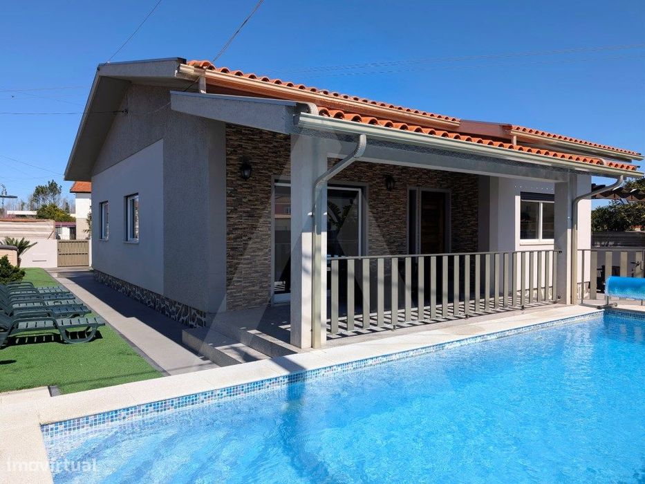 Moradia térrea T3 com piscina em Albergaria-a-Velha