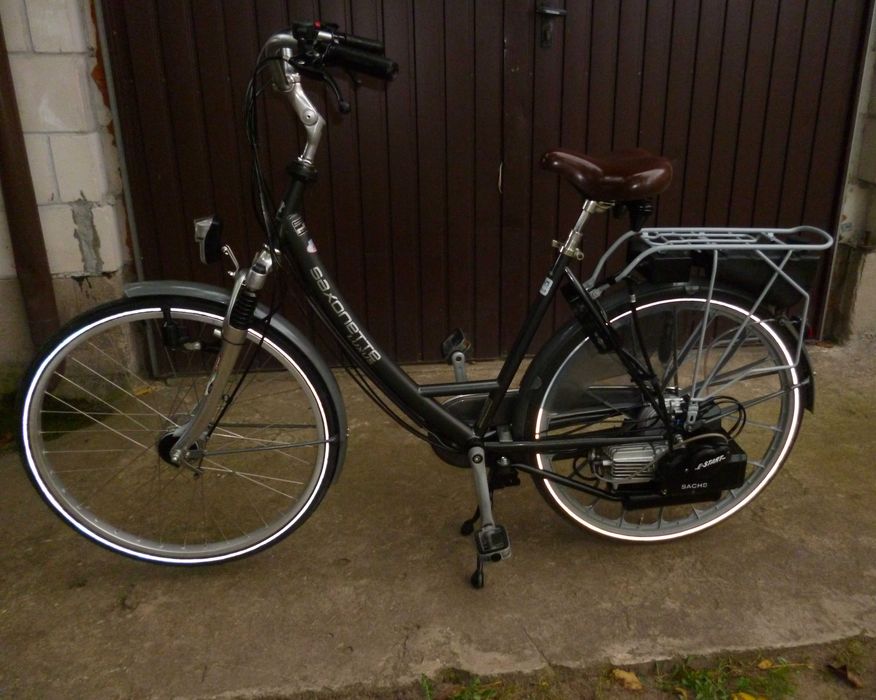 Rower Spalinowy Saxonette Luxus E-Start Super Stan. Wysyłka