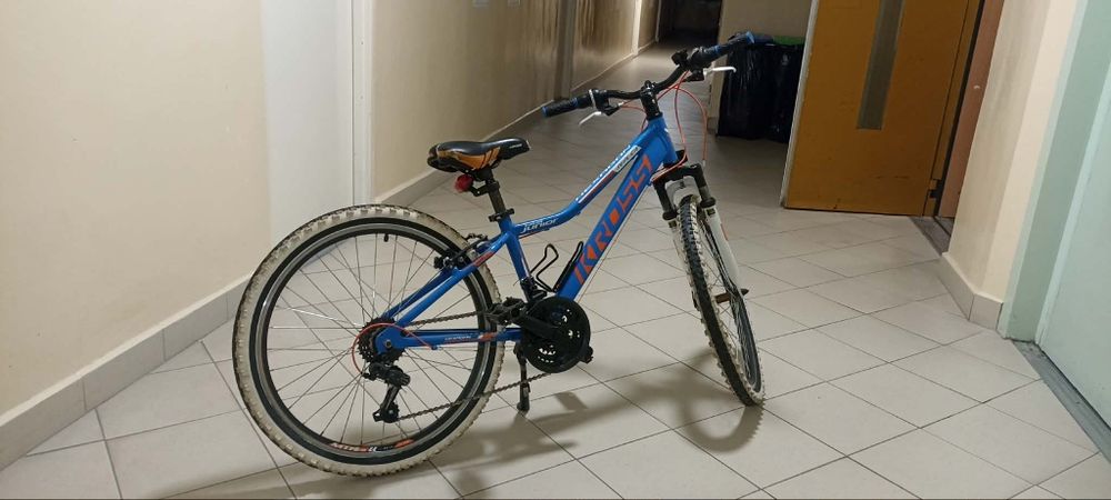 Rower kross hexagon na kołach 24" po przeglądzie