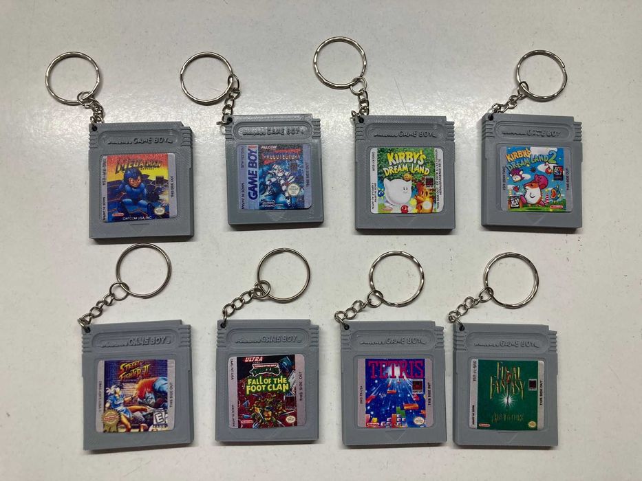 Porta-Chaves do Pokémon, Zelda, Gameboy, Nintendo e Star Wars