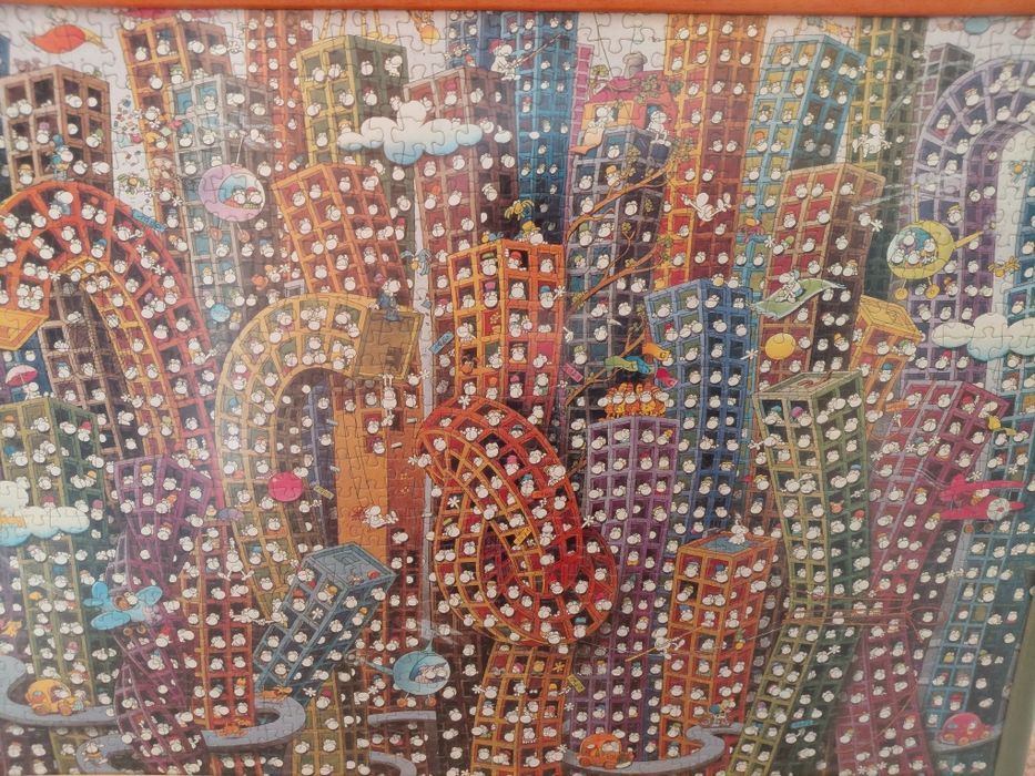 Puzzle Murilo caixilhos e vidro