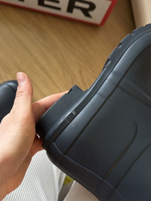 hunter чоботи гумові ризаки 38