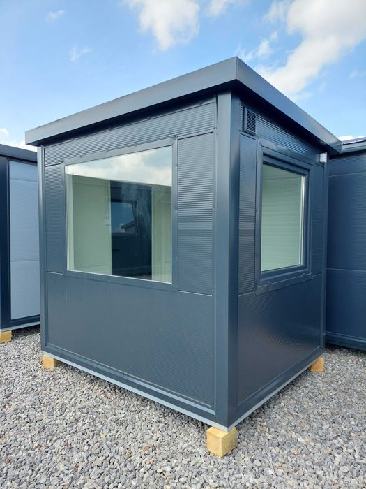 kontener ocieplany stróżówka pawilon budka biuro sterownia kabina