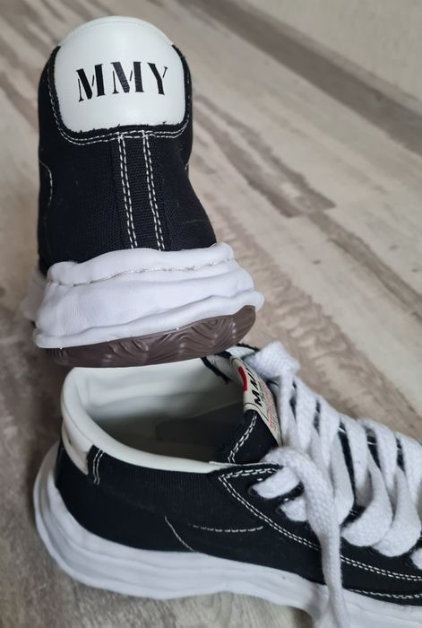 Кросівки кеди MMY  Maison Mihara  Yasuhiro  blackey og sole canvas