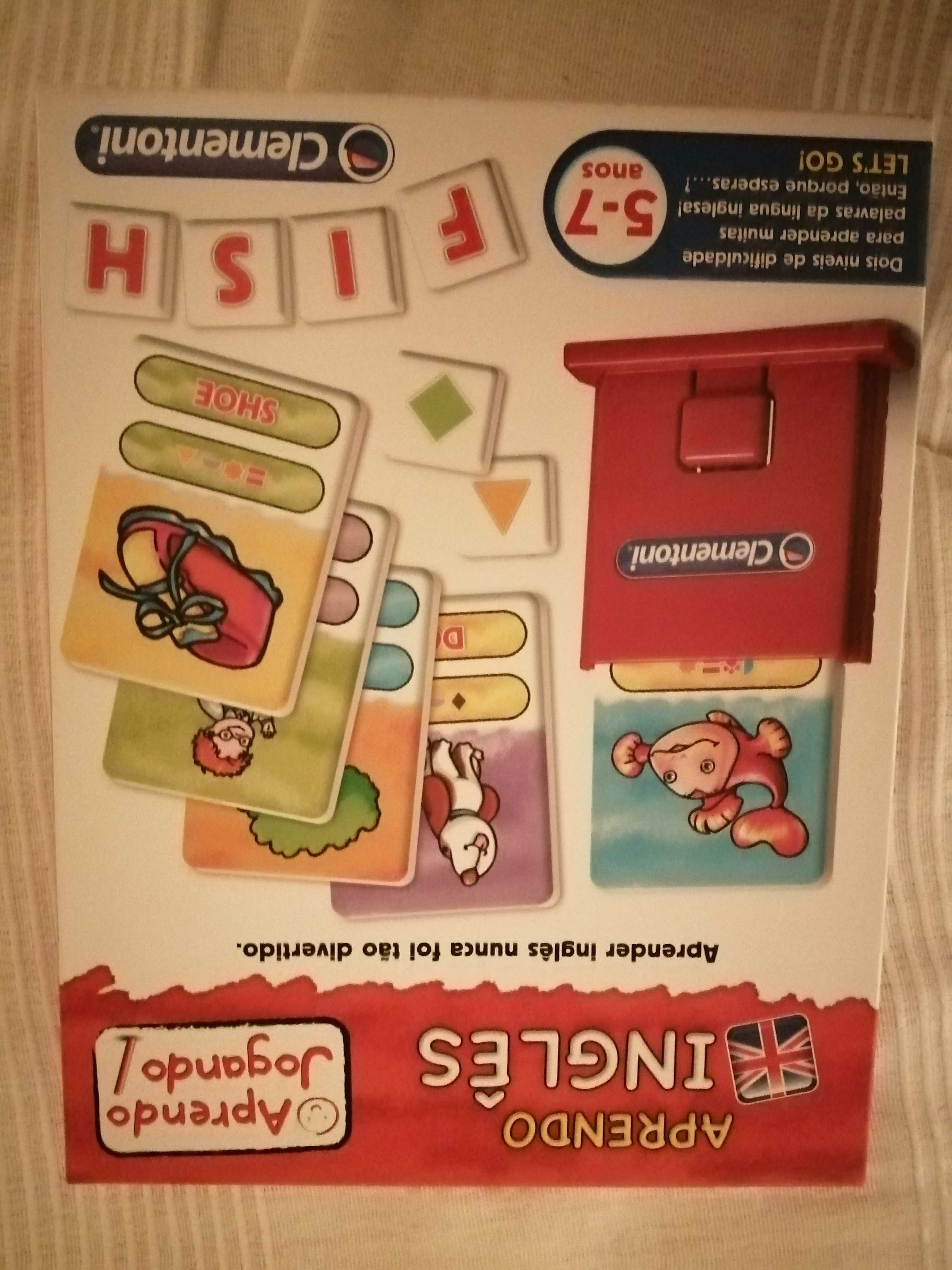 Jogo infantil para aprender inglês. 5-7 anos. Rio Tinto • OLX Portugal