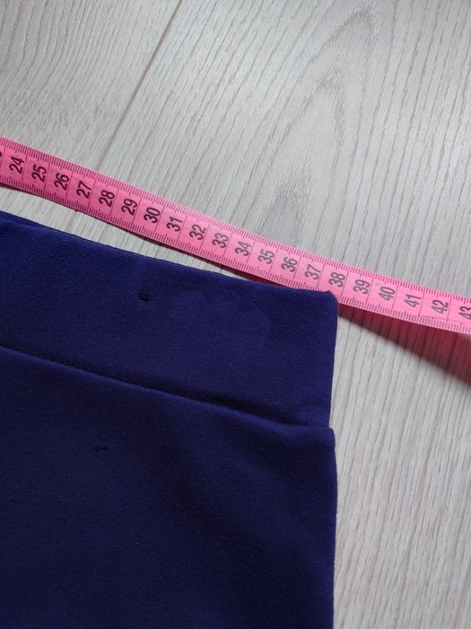 Niebieska spódniczka mini M basic