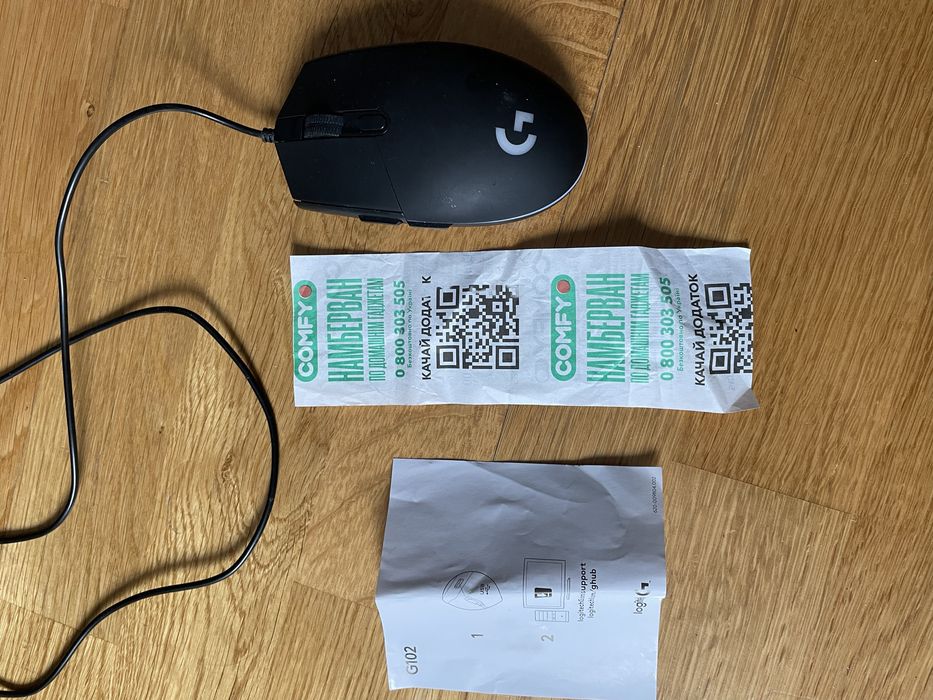 Миша Logitech g102