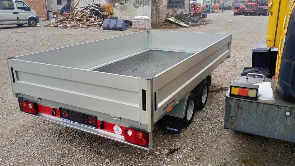 NOWA przyczepa samochodowa DMC 2700kg dwuosiowa