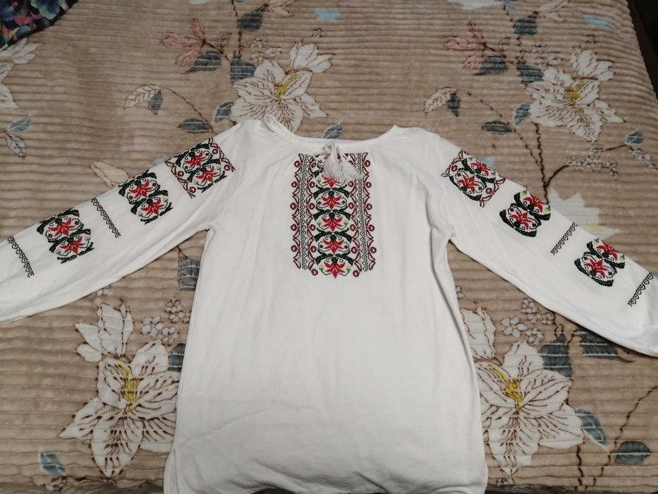 Вишиванка на полотні