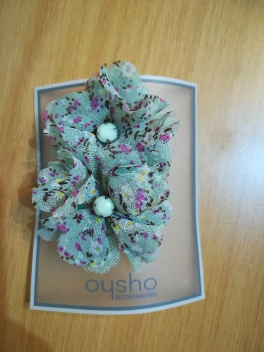 H&M acessórios ganchos molas para o cabelo em forma de flor retro NOVO