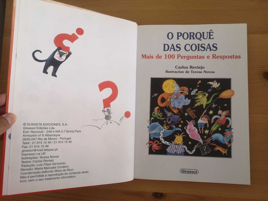 Livro O Porquê das Coisas