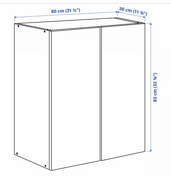 Szafki ikea lita sosna