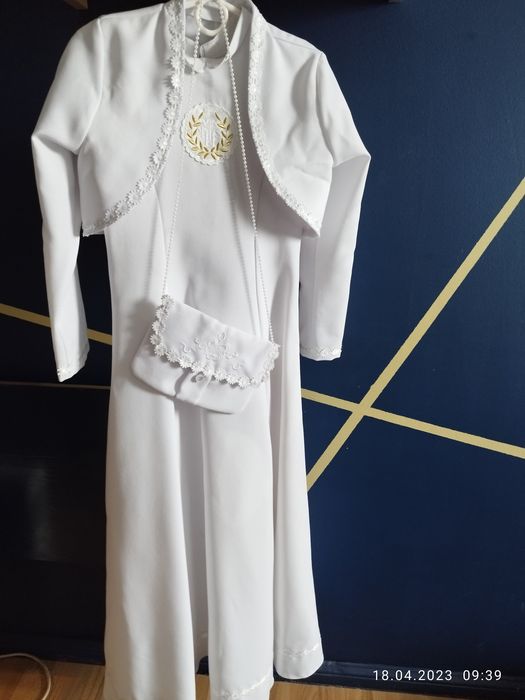 Sukienka komunijna dla dziewczynki