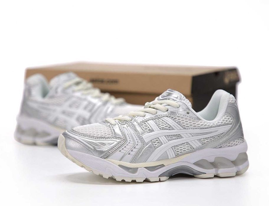 Кроссовки Asics Gel-Kayano 14 White Silver premium