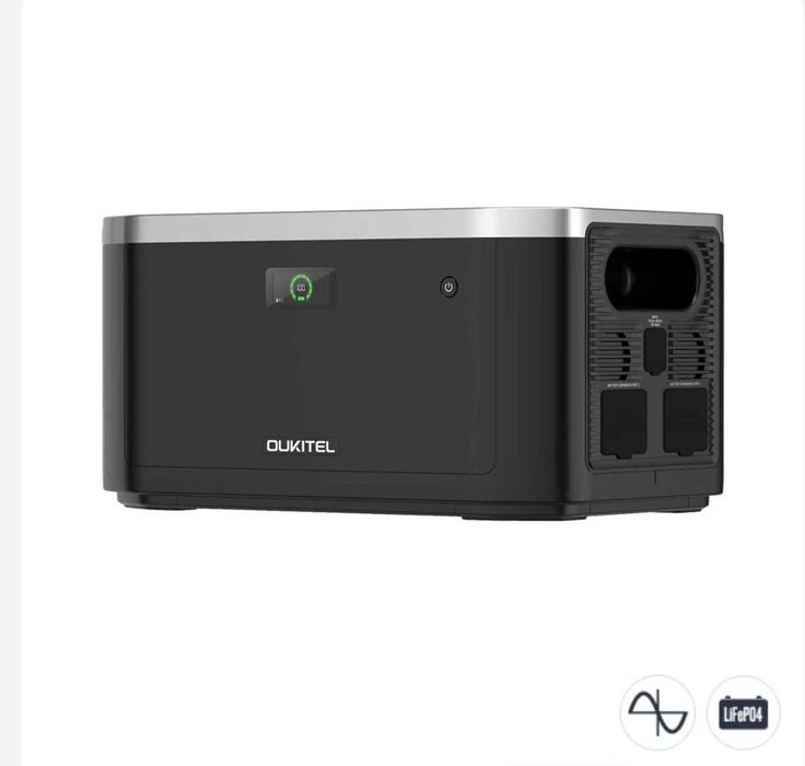 OUKITEL 6144Wh 3200W Зарядна станція Oukitel BP3000E / 3200 Вт + 2шт батарей Oukitel B2000L разом (6144 Вт·год)Вт·годLiFePO4