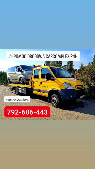 Pomoc Drogowa 24h - Autolaweta - Holowanie Zgierz Stryków Aleksandrów