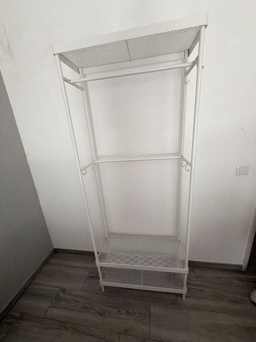 Estante com sapateira ikea