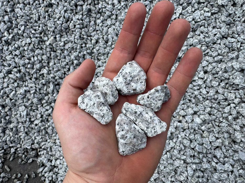 Grys granitowy - GRANIT 16-22 - Dalmatyńczyk - Kamień ozdobny - Kamień ogrodowy