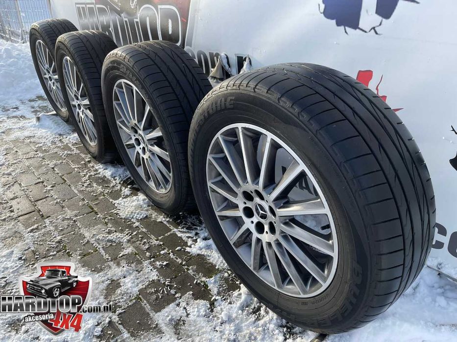 MERCEDES X NP300 Opony Felgi Komplet Bridgestone Dueler 19'  6x114.3
