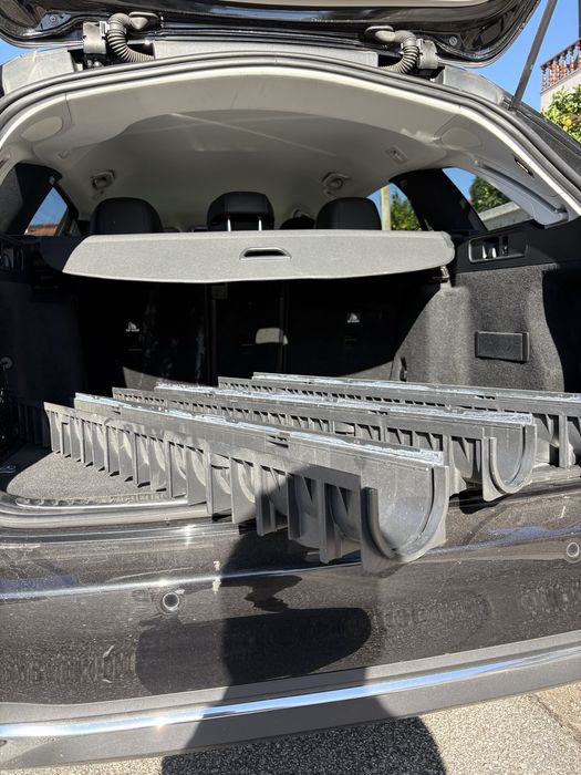 Canal platico sem grelha