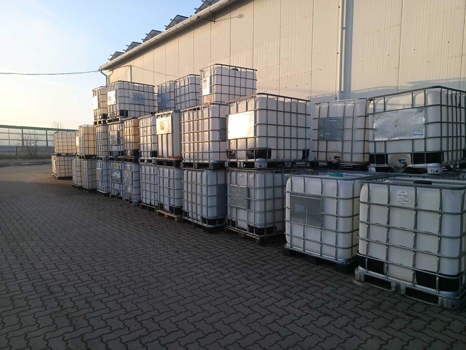 Pojemnik 1000L, IBC, Mauser, paletopojemnik - duże ilości