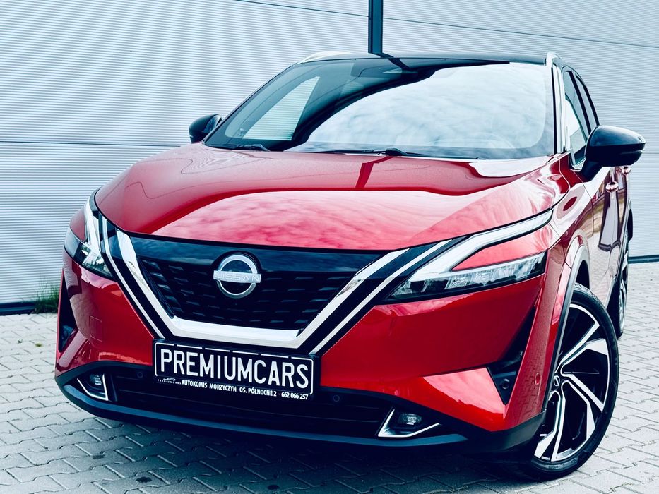Nissan Qashqai Panorama  BOSE Head Up Masaże Kamery 360 Radar Asystenci Tekna + ASO