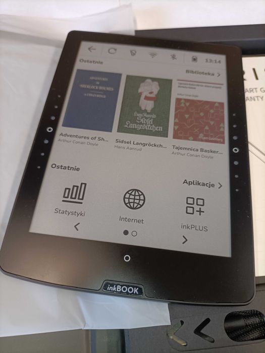 inkbook Solaris Color Black Jak  Nowy e-czytnik książek ebook