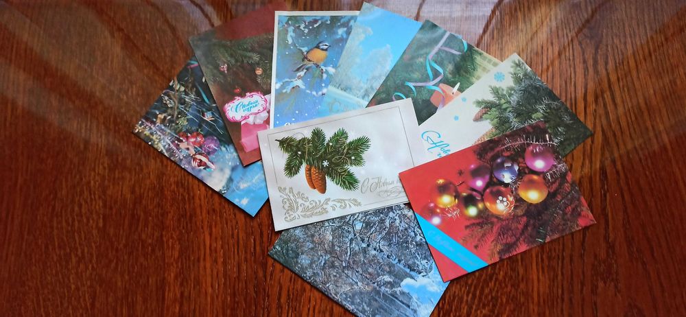 Открытки, конверты, 3D открытки для коллекции