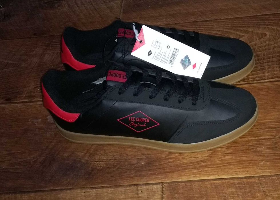 Buty męskie Lee Cooper Orginals czarne rozmiar 43