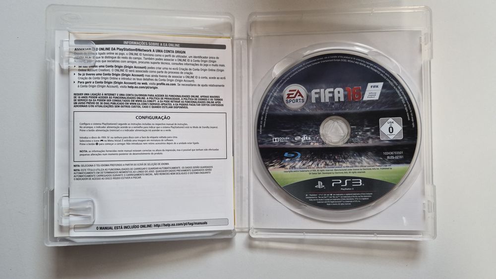 Jogo Ps3 FIFA 16