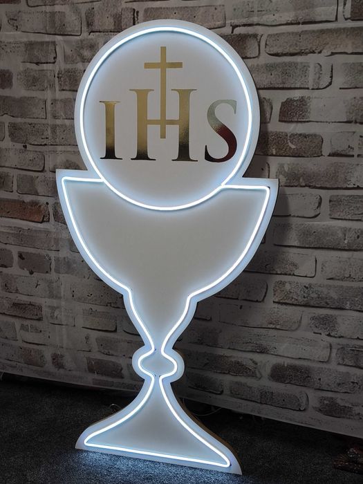 Hostia led podświetlana , neon