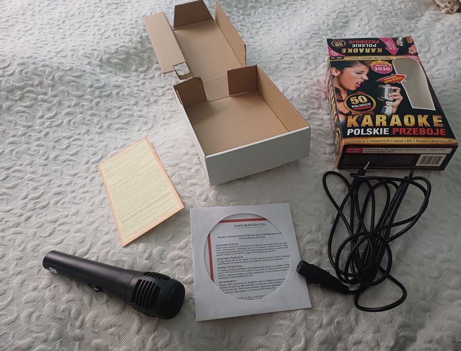 Mikrofon karaoke polskie przeboje