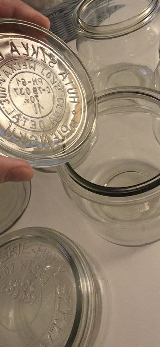 Słoiki Weki PRL. Komplet, w tym limitowane