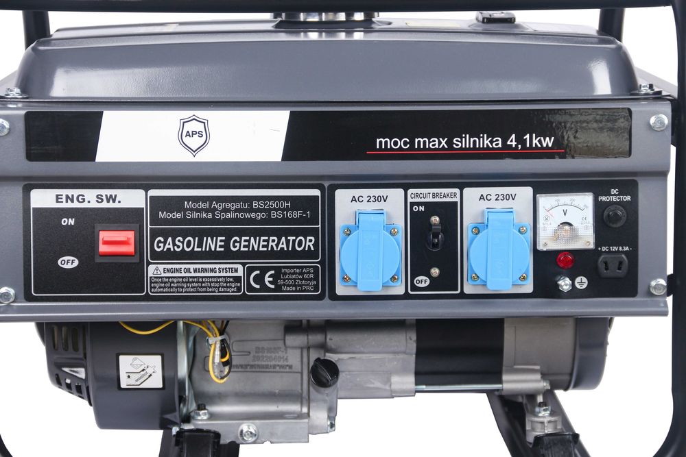 Agregat prądotwórczy APS BS2500H 4,1kW generator prądu