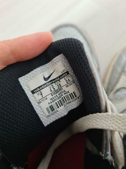 Buty nike force adidasy 38 adidas stebrne