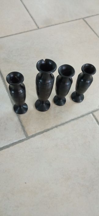 Peças originais de artesanato africano