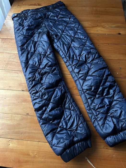 Теплі стьобані штани, розмір 128