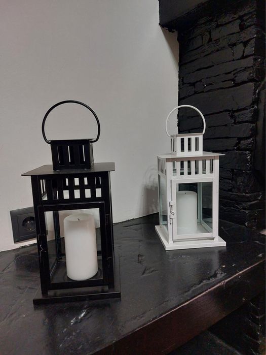 2 lanternas para vela