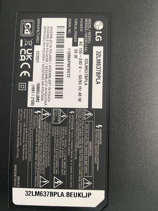 TV LG 32 Polegadas465973708609310721
