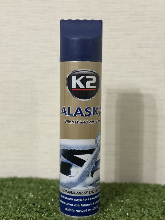 Розморожувач скла вікон, антилід K2 Alaska, Helpix, Plak Deg.