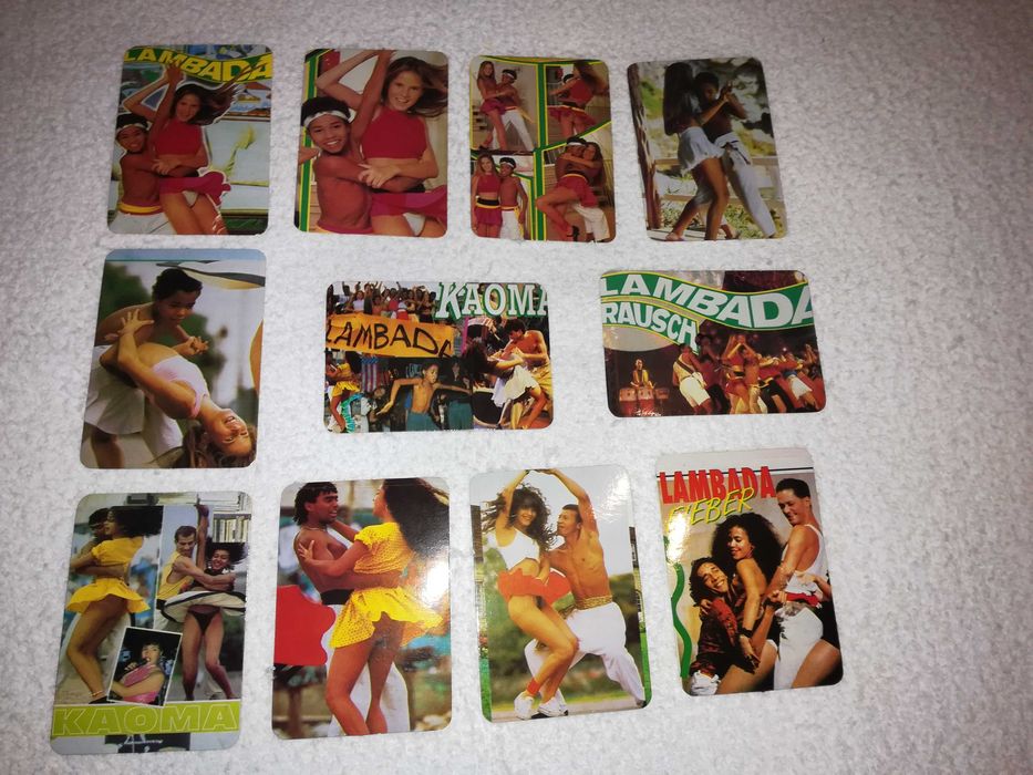 lambada (11 calendários com fotos do videoclip da música lambada)