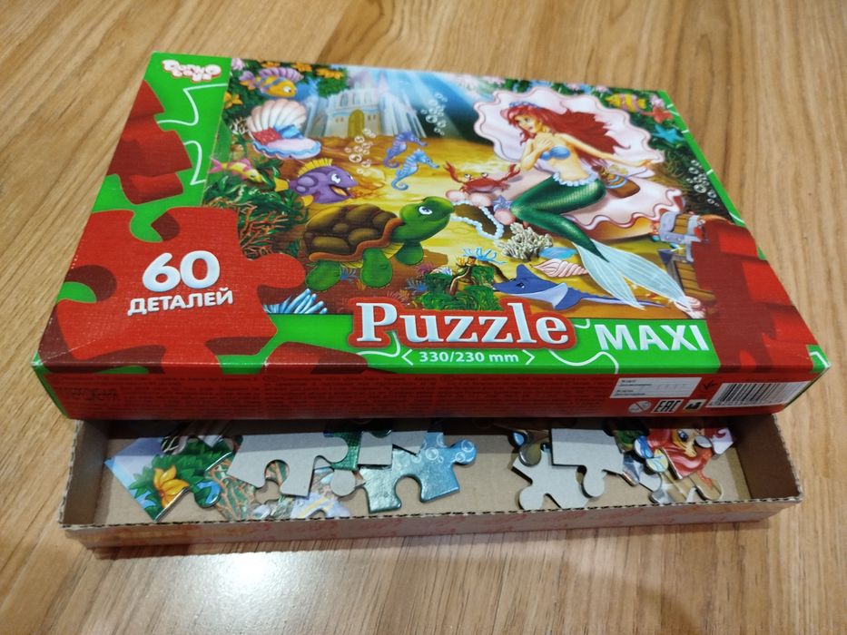 Пазли 60 та 30 деталей