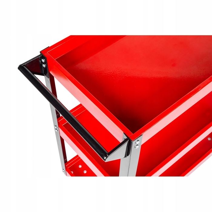 Szafka Wózek Warsztatowy Narzędziowy 3 Półki 136Kg