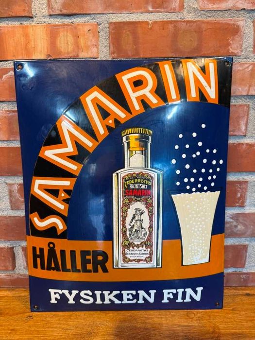 Szyld emaliowany, reklama blacha