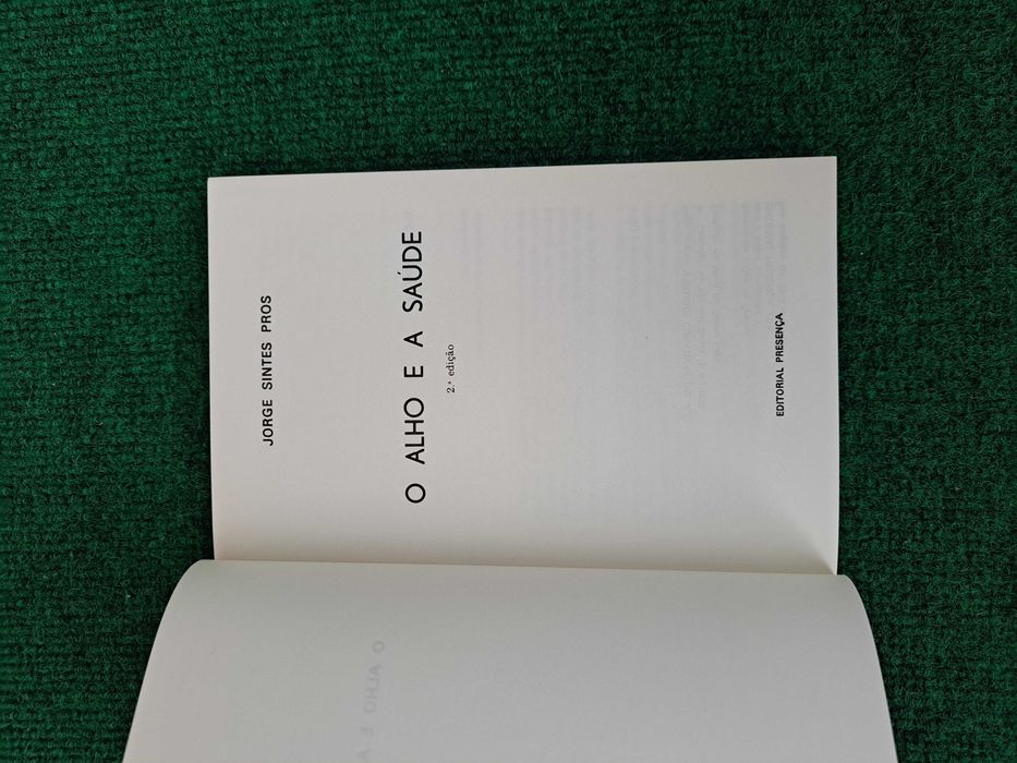 O Alho e a saúde - Jorge Sintes Pros